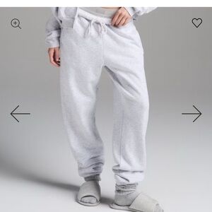 SKIMS Light Gray Sweatpants